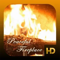 Peaceful Fireplace HD